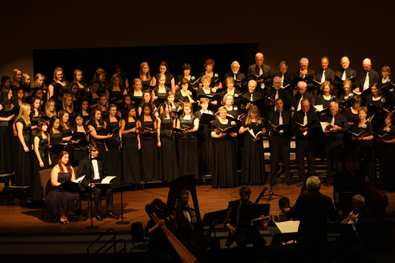 SHS Womens Honors Chorus sings with the Chorale